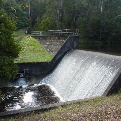 Environmental water release at Starvation Creek