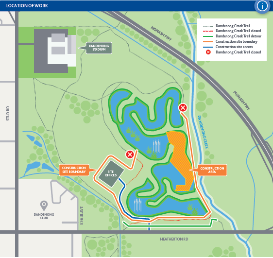 Map of Wetland Project Site