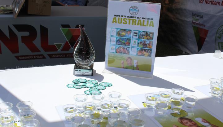 water samples on a table