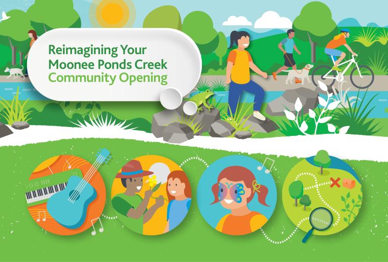 MP creek opening event