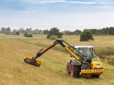 Grass cutting program in action at Koo Wee Rup